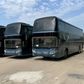 Bus Satu Setengah Lantai Bekas Dengan 57 Hingga 59 Tempat Duduk, Posisi Kemudi LHD