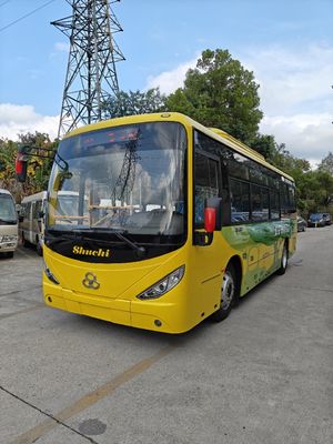 New Energy Pure Electric Shuchi Bus 62/31 Seat Kuning Bus Kota LHD