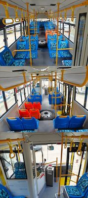New Energy Pure Electric Shuchi Bus 62/31 Seat Kuning Bus Kota LHD
