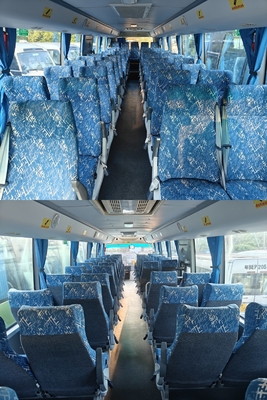 Electric Engine Type 48-Seat Second-Hand Pure Electric Bus dari Golden Dragon pada tahun 2018 dengan Track Belakang 1860