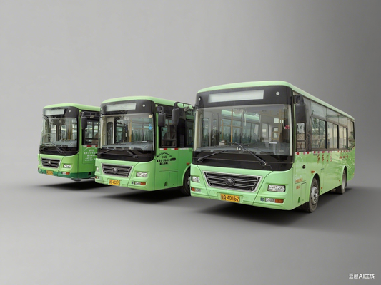 Bus Bekas Mesin Depan Yuchai 19/60-Kursi dengan Kapasitas 3767 ml untuk Transportasi Lancar
