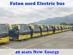 35-50 kursi Bus listrik bekas 150kw Otomatis FTTB100 Bus 35 kursi bekas