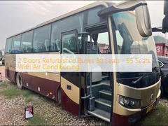 2 Doors Refurbished Buses 30 Seats - 55 Seats With Air Conditioning